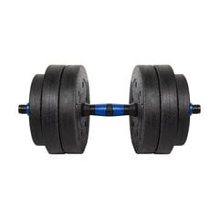 Reguleeritav bituumenist hantel Rebel Active ühendusega 1x20kg price and information | Dumbbells, barbells, weights | hansapost.ee