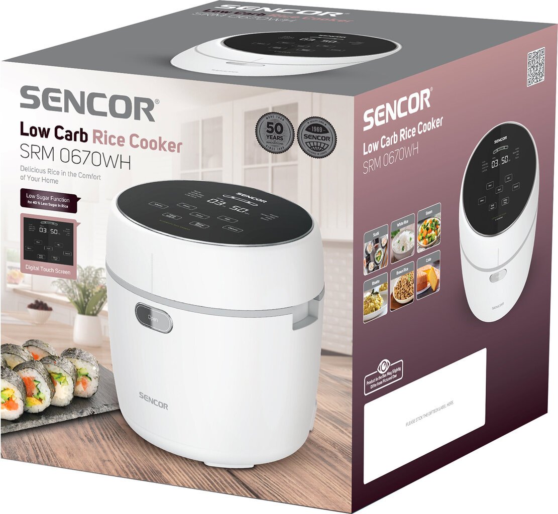 Sencor SRM 0670WH Low Carb цена и информация | Multikeetjad, survepotid | hansapost.ee