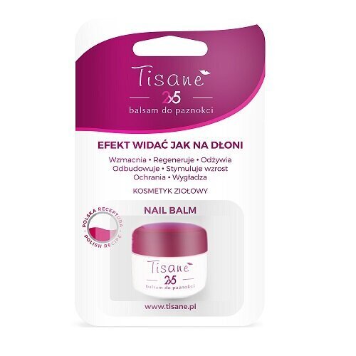 Küünte palsam Tisane Nail Balm 2x5, 4.5 g цена и информация | Küünelakid ja küünelakieemaldajad | hansapost.ee