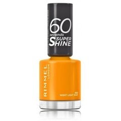 Küünelakk Rimmel 60 Seconds Super Shine Nail Polish, 450 Night Light Haze, 8 ml hind ja info | Küünelakid ja küünelakieemaldajad | hansapost.ee