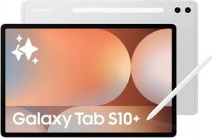 Samsung Galaxy Tab S10+ 5G 12/512GB Silver SM-X826BZSPEUE цена и информация | Планшеты | hansapost.ee