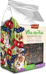 Näriliste toit Vitapol Vita Herbal, 200 g hind ja info | Toit väikeloomadele | hansapost.ee