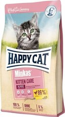 Happy Cat Mink Kitten Care noortele kassipoegadele kodulinnulihaga, 1,5 kg price and information | Kassi kuivtoit ja kassikrõbinad | hansapost.ee