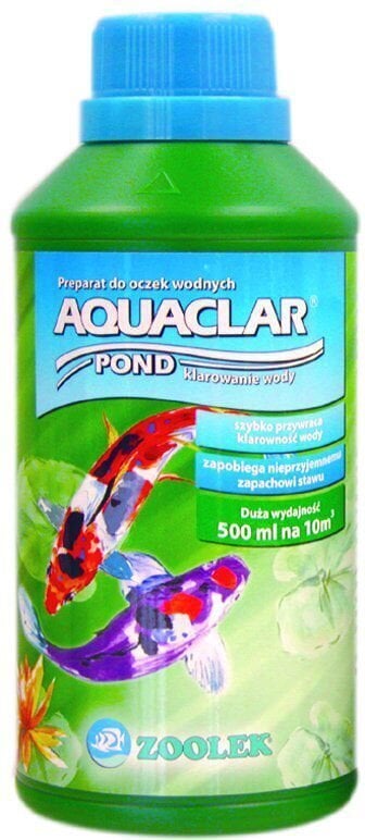 Tiigivee selgendaja Zoolek Aquaclar pond plus, 500 ml hind ja info | Akvaariumid ja lisatarvikud | hansapost.ee