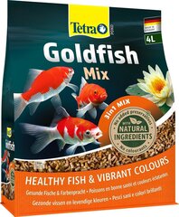 Toit kuldkaladele Tetra Goldfish Mix, 4L hind ja info | Kalade toit | hansapost.ee