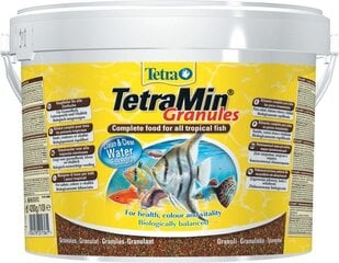 Корм для декоративных рыбок Tetra TetraMin Granules, 10 л цена и информация | Корм для рыб | hansapost.ee