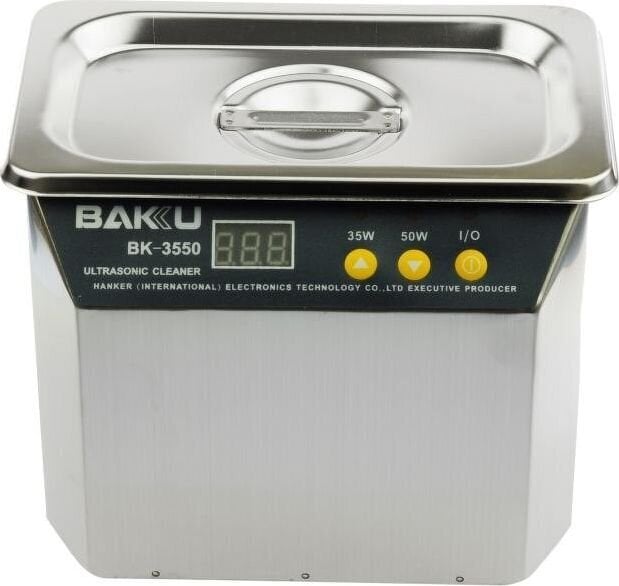 Bakuu ultrahelivann BK-3550, 35W/50W hind ja info | Puhastustarvikud | hansapost.ee