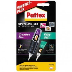 Клей Pattex Upcycling-Set: клей, 3 г + клей-карандаш Creative Pen, 3 г цена и информация | Клей | hansapost.ee