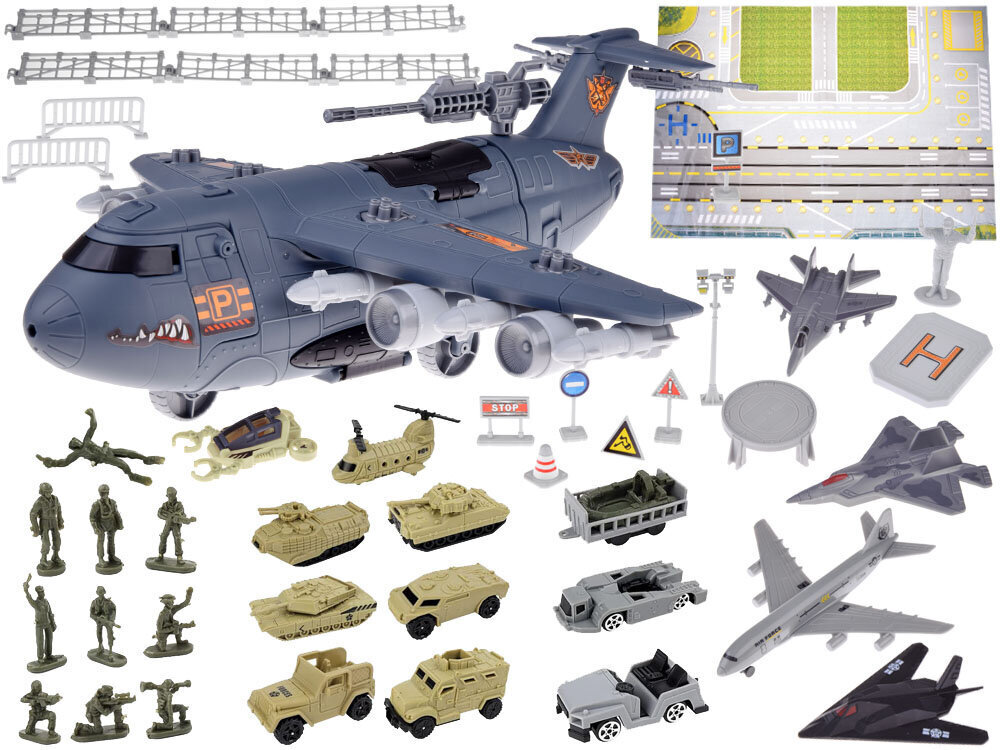 Suur sõjalise aluse komplekt koos matiga цена и информация | Mänguasjad poistele | hansapost.ee