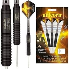 Дротики BLACK BRASS-GARYANDERSON 26G цена и информация | Дартс | hansapost.ee