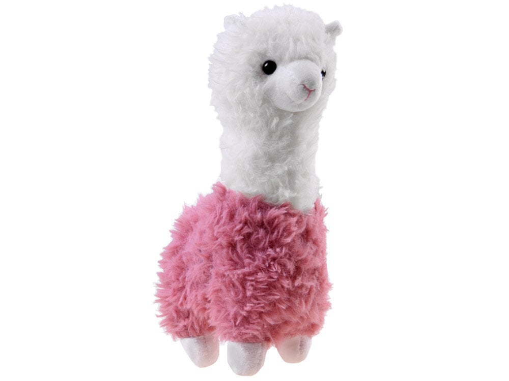 Pehme mänguasi Alpaca, 28 cm, roosa цена и информация |  Pehmed mänguasjad ja kaisukad | hansapost.ee