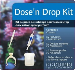 Комплект запчастей для дозирования Prodibio Dose N'Drop Kit, 1 шт. цена и информация | Аквариумы и оборудование | hansapost.ee