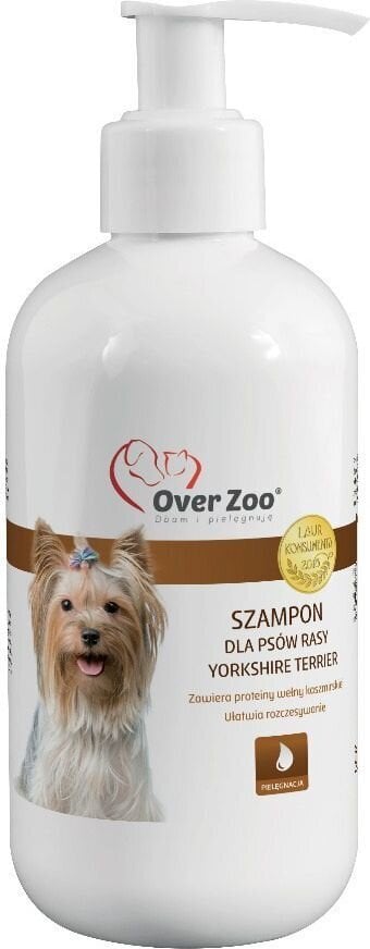 Shampoon Yorkshire'i terjeritele Over Zoo, 250 ml hind ja info | Hooldus/grooming | hansapost.ee