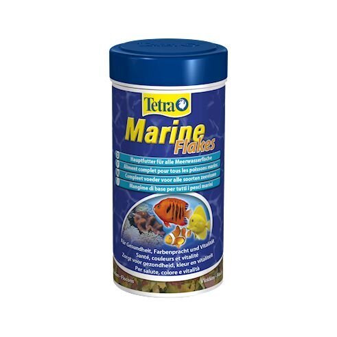 Toit merekaladele Tetra Marine Flakes, 250 ml hind ja info | Kalade toit | hansapost.ee