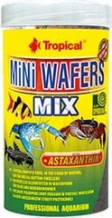 Корм для декоративных рыб Tropical Mini Wafers Mix, 250 мл цена и информация | Корм для живой рыбы | hansapost.ee