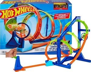 Võistlusrada Hot Wheels Builder Epic Loop, HMX41 hind ja info | Mänguasjad poistele | hansapost.ee