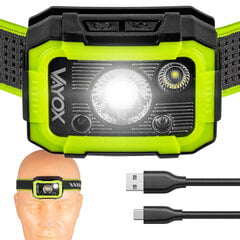 Laetav peaga taskulamp 750lm Cree + SMD Pro seeria VA0187 Vayox hind ja info | Taskulambid, pealambid ja prožektorid | hansapost.ee