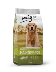 Migos Maintenance kuivtoit koertele 20kg hind ja info | Koerte kuivtoit ja krõbinad | hansapost.ee