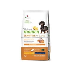 Trainer Natural kuivtoit tundliku seedesüsteemiga koertele, lõhega, 7 kg price and information | Dry dog food and crisps | hansapost.ee