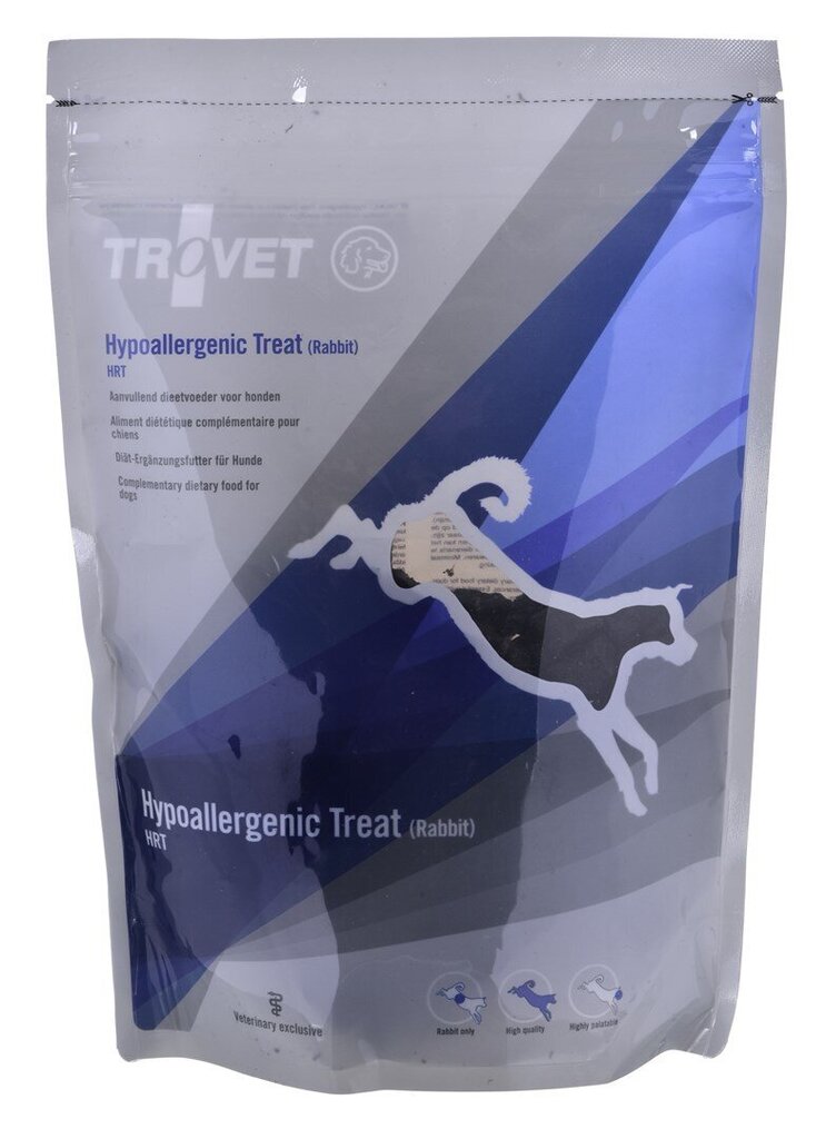 Trovet Hypoallergenic Treat HRT küülikuga, 250 g hind ja info | Koerte maiused | hansapost.ee