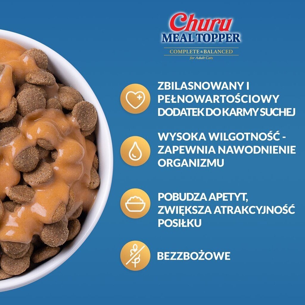 Inaba Churu Meal Topper kana ja juustuga, 4x14 g цена и информация | Kasside maiused | hansapost.ee