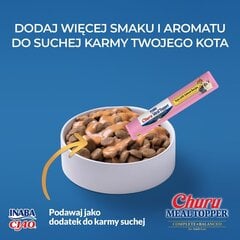 Inaba Churu Meal Topper tuunikala ja lõhega, 4x14 g price and information | Cat treats | hansapost.ee