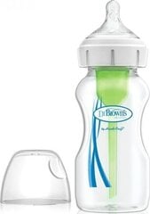 Pudel Dr Browns Option Plus, 0+ kuud, 270 ml price and information | Baby bottles and accessories | hansapost.ee