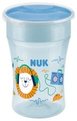 Tass/pudel Nuk Magic Cup, sinine, 8+ kuud, 230 ml price and information | Lutipudelid ja tarvikud | hansapost.ee