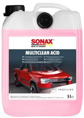 Happeline puhastusvahend Sonax MultiClean Acid, 5L hind ja info | Autokeemia | hansapost.ee