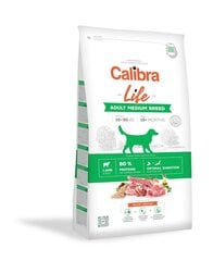 Calibra Life keskmistest tõugudest täiskasvanud koertele lambalihaga, 12 kg price and information | Dry dog food and crisps | hansapost.ee