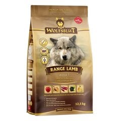 Wolfsblut Range Lamb Adult с ягненком и коричневым рисом, 12,5 кг цена и информация | Сухой корм для собак | hansapost.ee