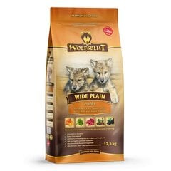 Wolfsblut Wide Plain Puppy с кониной и сладким картофелем, 12,5 кг цена и информация | Сухой корм для собак | hansapost.ee