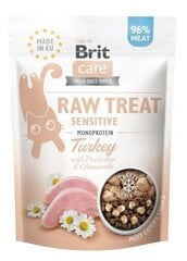 Brit Care Raw külmkuivatatud maius Sensitive kassidele 40g hind ja info | Kasside maiused | hansapost.ee