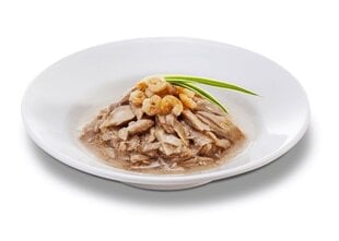 Cherie kassitoit Tuna and Shrimp Mix, 80g hind ja info | Kassikonservid | hansapost.ee