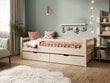 Lastevoodi ADRK Furniture Flora, pruun hind ja info | Lastevoodid | hansapost.ee