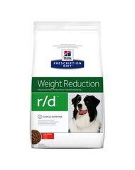 Hill's сухой корм Prescription Diet r/d Canine, 4 кг цена и информация | Сухой корм для собак | hansapost.ee