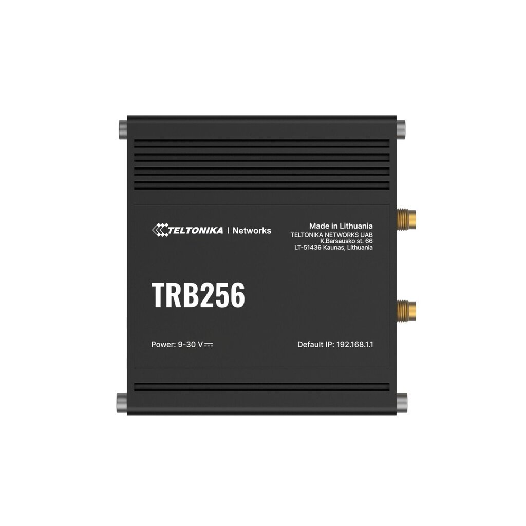 Teltonika ruuter TRB256 LTE(CatM1/NB2),eGPRS,2xSIM,Ethernet,RS232/485 hind ja info | Ruuterid | hansapost.ee