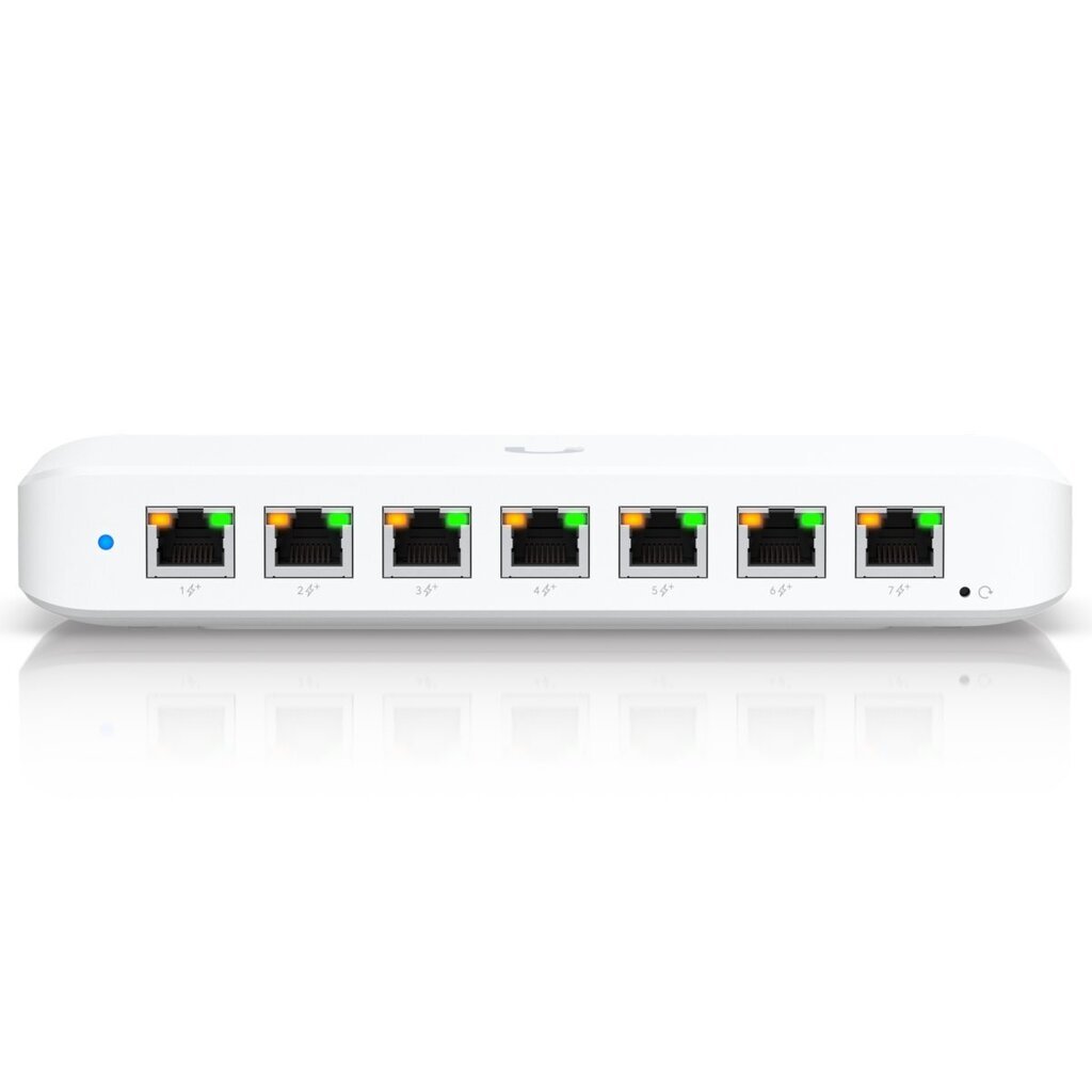 Ubiquiti modem 8x RJ45, 1000Mb/s, PoE+ ja PoE++ sisendiga цена и информация | Võrgulülitid | hansapost.ee