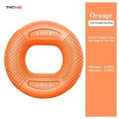 Силиконовый тренажер для рук - Spander THOMS Strengthener 78 мм. 50-60 Lbs цена и информация | Эспандеры | hansapost.ee