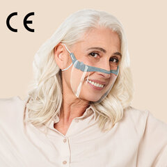 Накладки для рта и носа FACE SHIELD, 2 шт цена и информация | Защита для лица и головы | hansapost.ee
