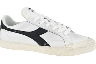 Spordijalatsid meestele Diadora Melody Leather Dirty M 501 176360 01 C0351, valged hind ja info | Spordijalatsid ja vabaajajalatsid meestele | hansapost.ee