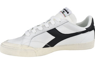 Spordijalatsid meestele Diadora Melody Leather Dirty M 501 176360 01 C0351, valged hind ja info | Spordijalatsid ja vabaajajalatsid meestele | hansapost.ee