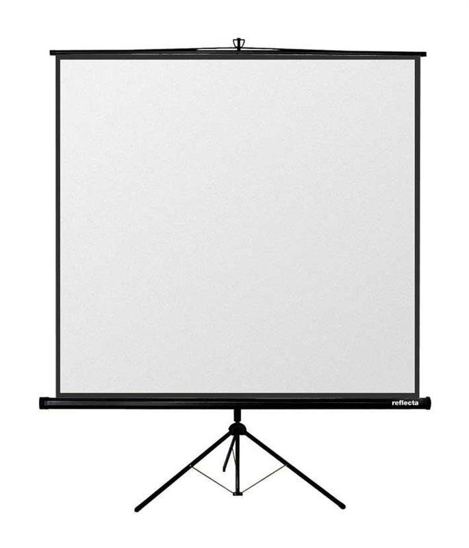 Projektori ekraan Reflecta Cr-Line Tripod ( 200 x 200 cm ) цена и информация | Projektori ekraanid | hansapost.ee