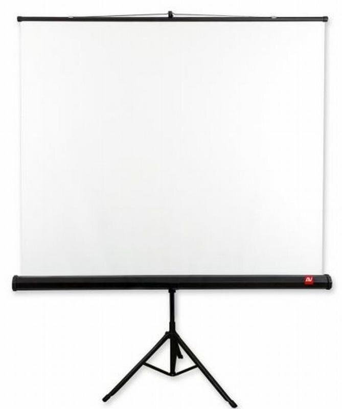 Projektori ekraan statiiviga AVTEK Tripod Standard, 150 x 150 cm, (1:1) цена и информация | Projektori ekraanid | hansapost.ee