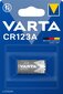 Varta Lithium CR123 patarei hind ja info | Patareid | hansapost.ee