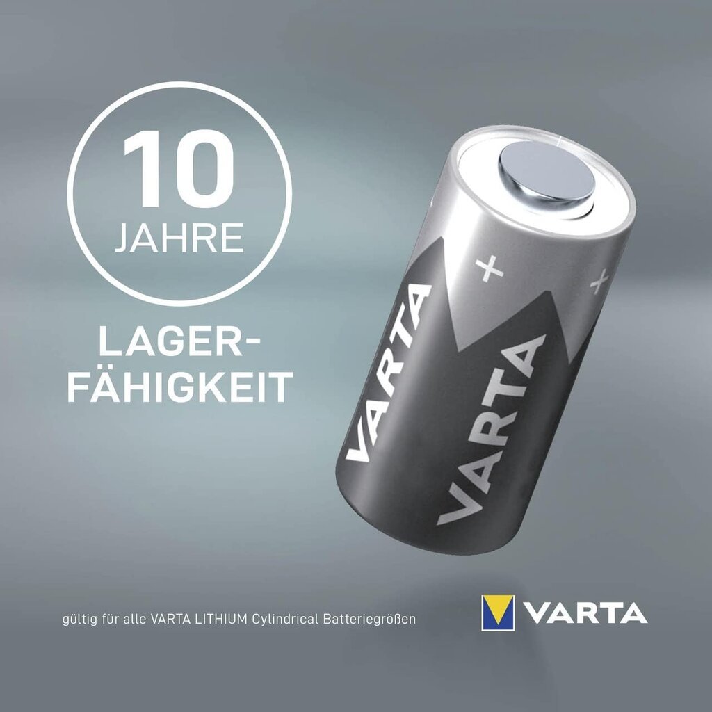 Varta Lithium CR123 patarei hind ja info | Patareid | hansapost.ee