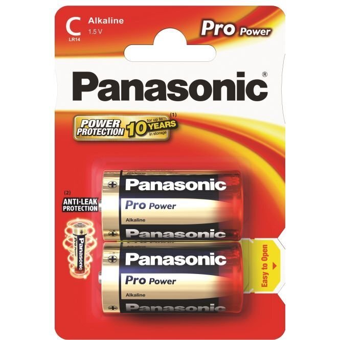 Panasonic patarei Pro Power LR14 (C) hind ja info | Patareid | hansapost.ee