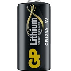 GP Lithium батарейка CR123 цена и информация | Батарейки | hansapost.ee