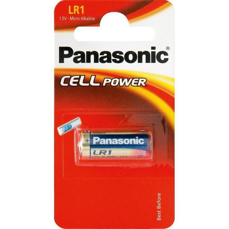 Patareid Panasonic LR1/1B hind ja info | Patareid | hansapost.ee