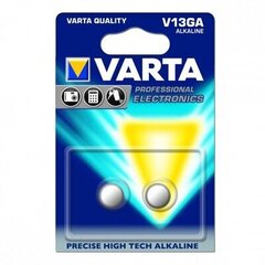 Батарейки Varta V13GA 1.5V B2, 2 шт. цена и информация | Батарейки | hansapost.ee